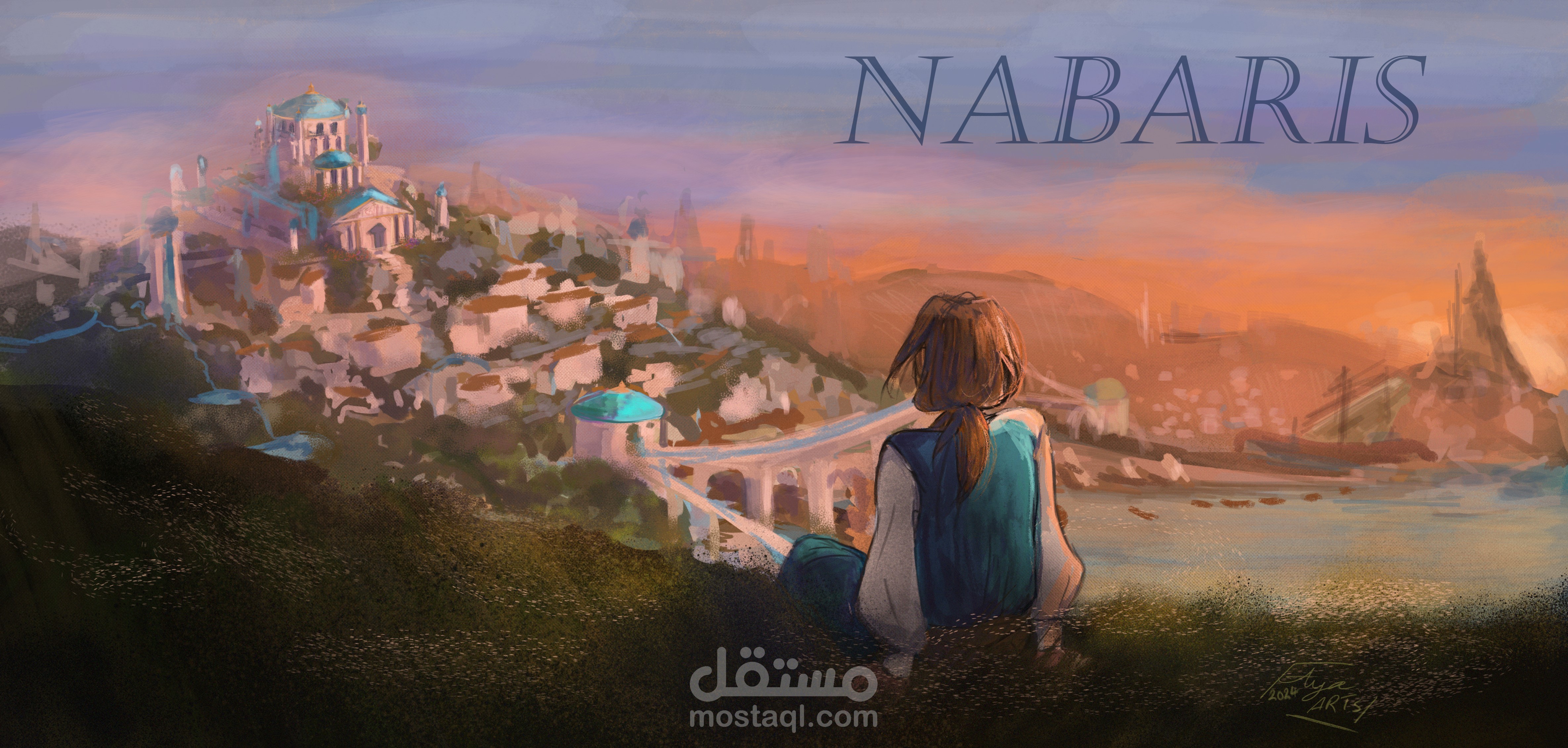 concept مدينة خيالية