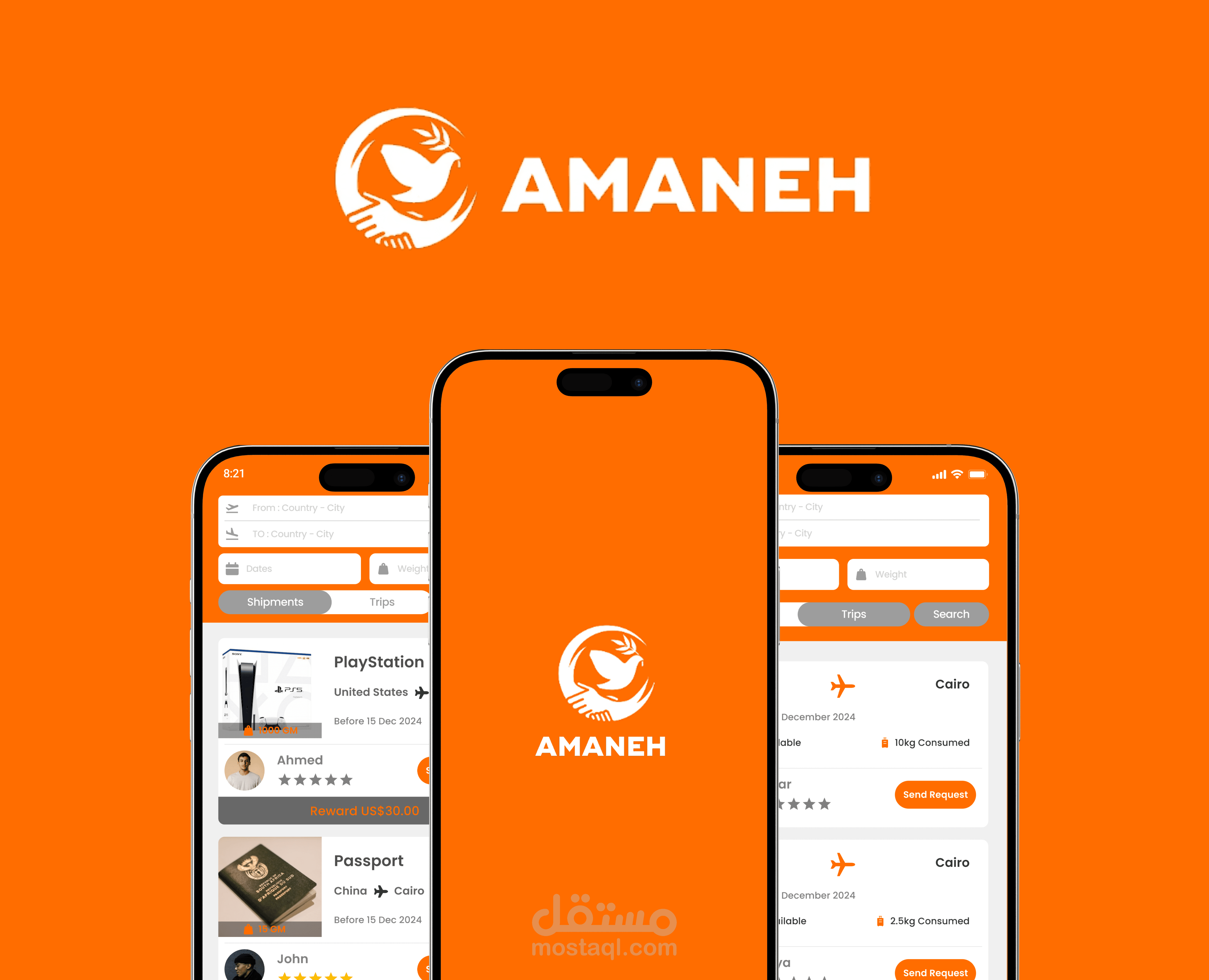 AMANAH – Smart & Easy Shipping for Travelers