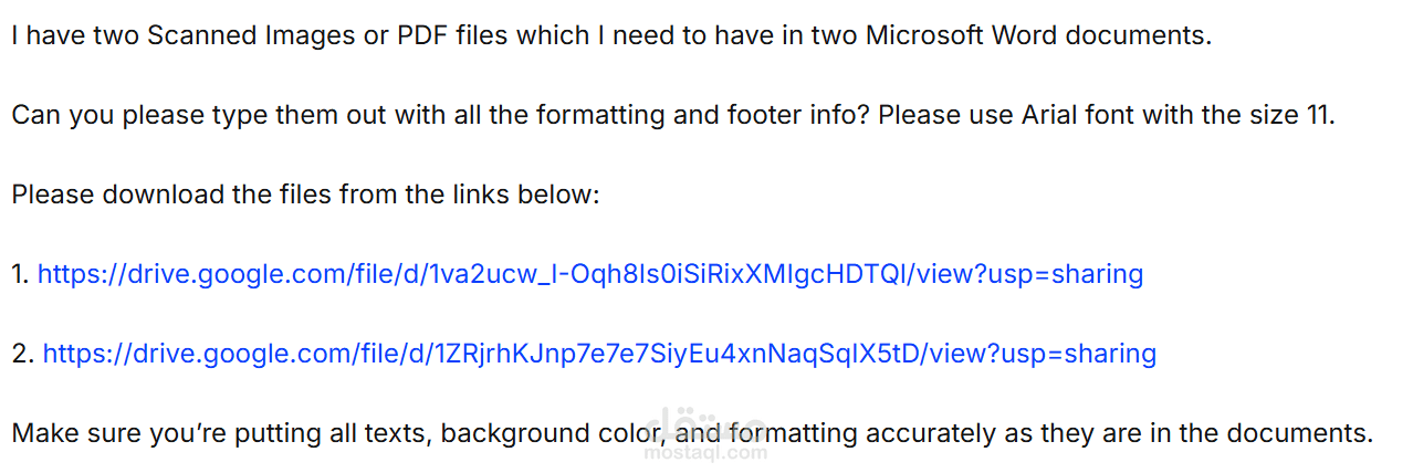 Example Project: Accurate PDF to Word Conversion with Full Formatting Preservation