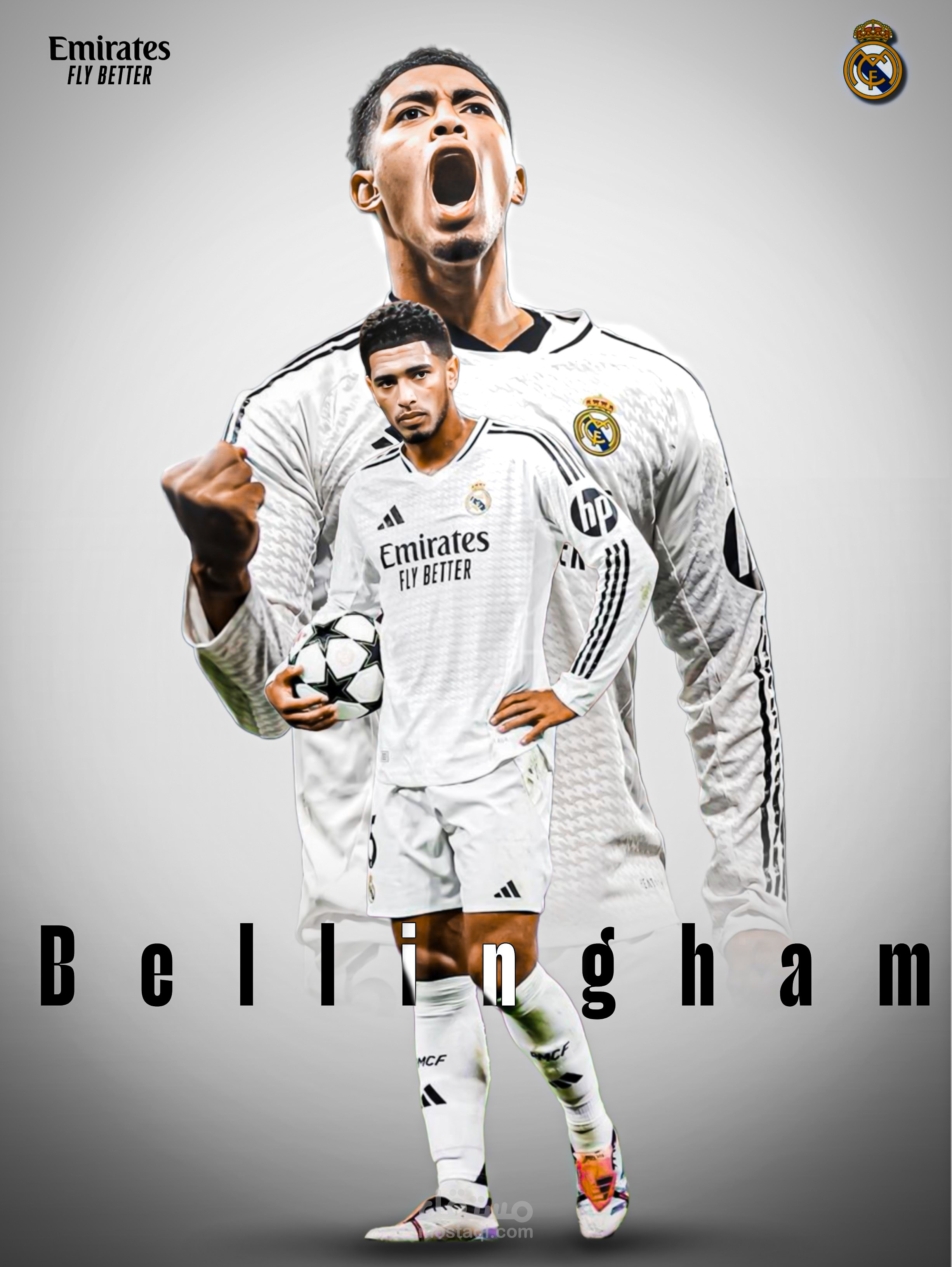 تصميم سوشيال ميديا للاعب بيلينجهام_Bellingham