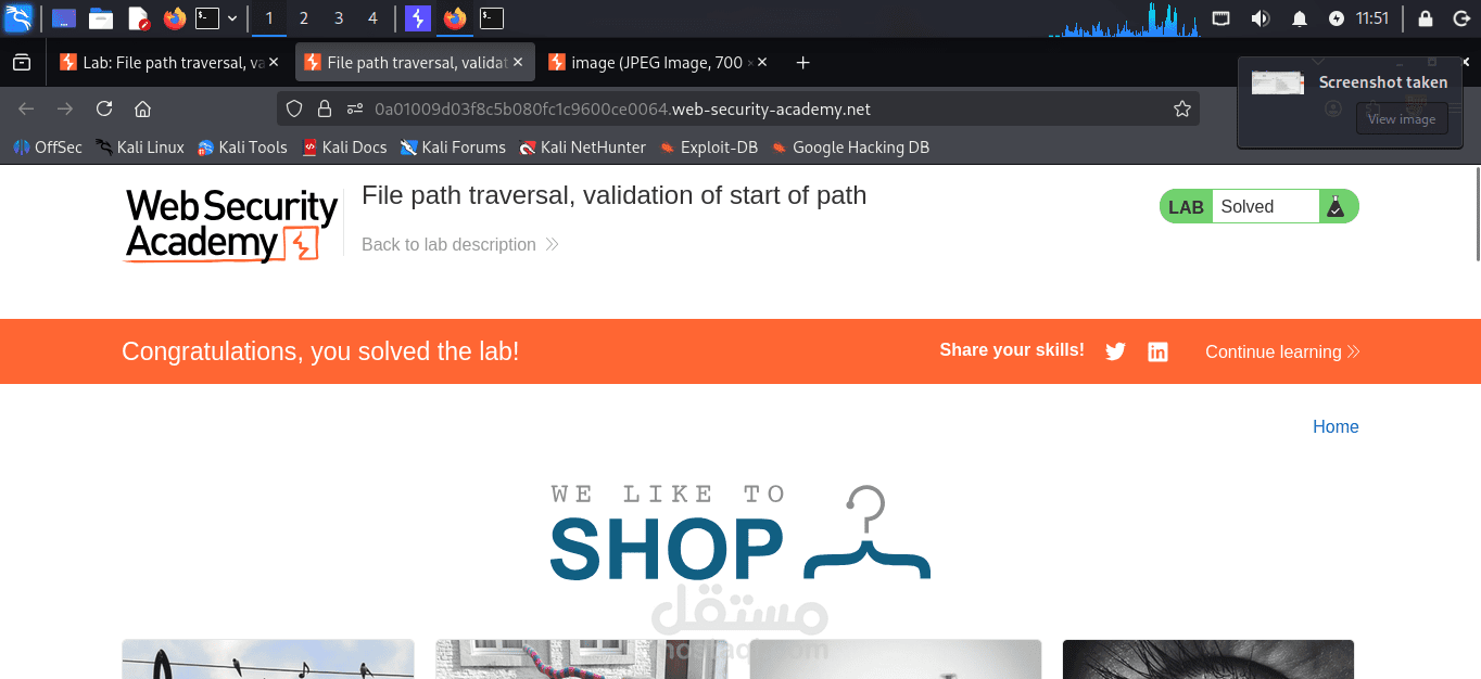 Path traversal Vulnerability