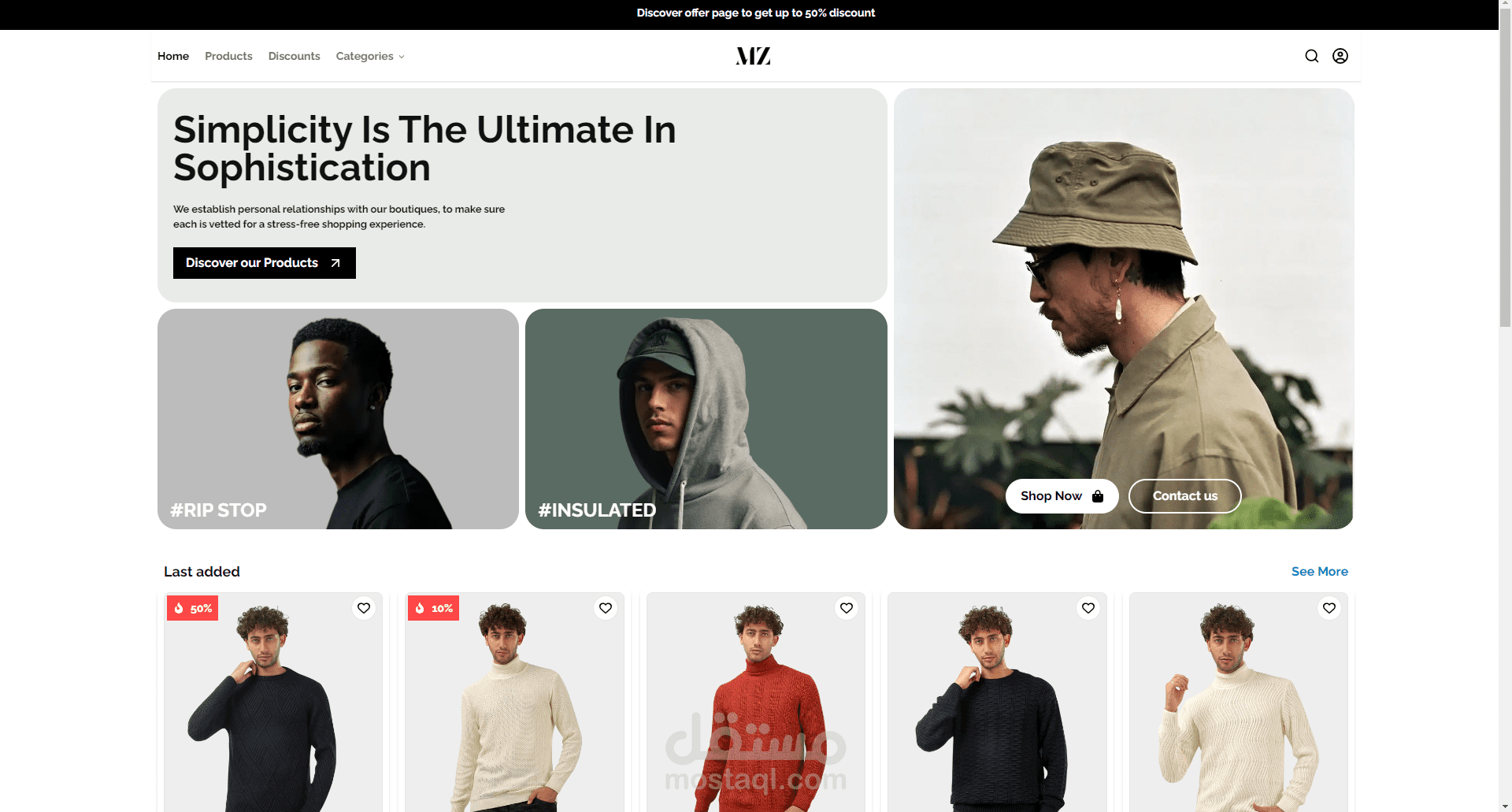 Megaza – Fashion E-Commerce Store
