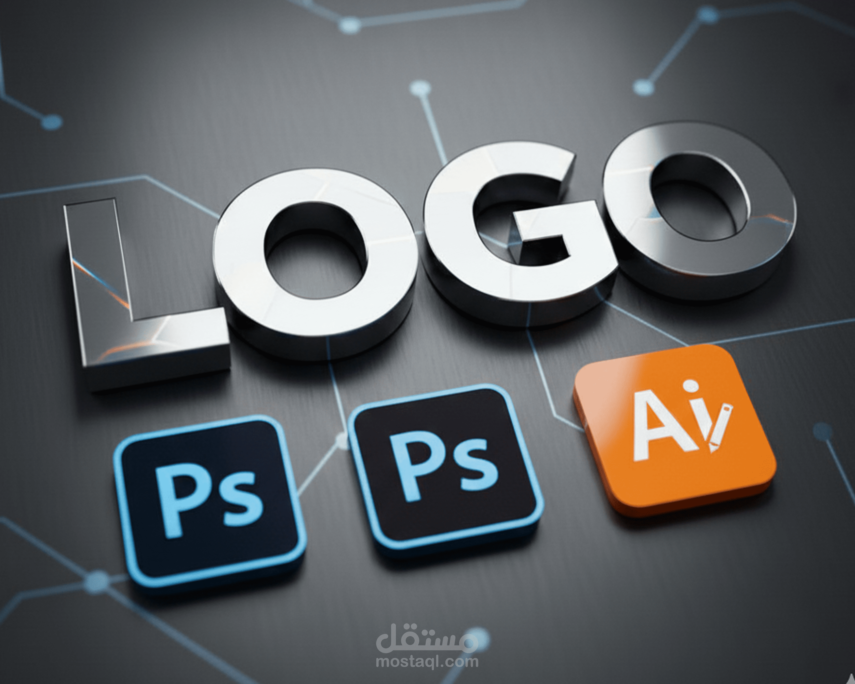 تصميم لوجو احترافي بهوية فريدة ترفع قوة علامتك التجارية