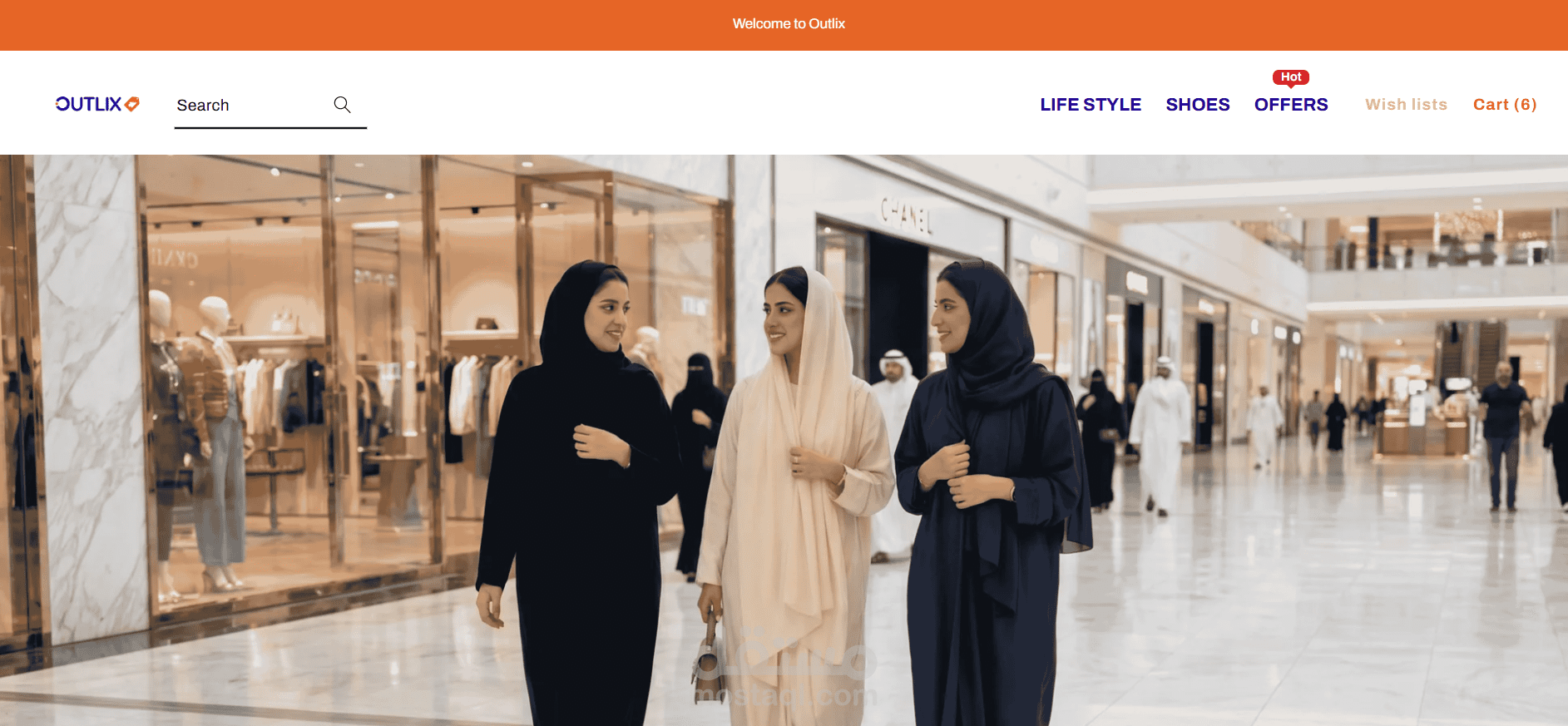 Outlix. Shopify Store