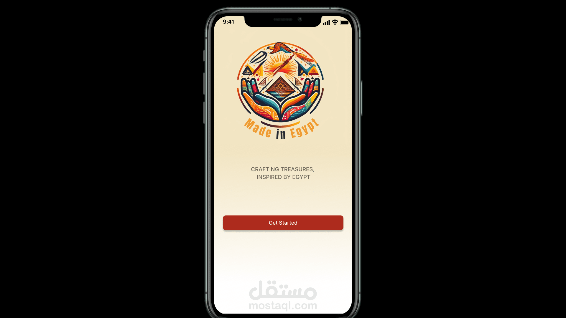 تصميم تطبيق لبيع الاعمال اليدوية