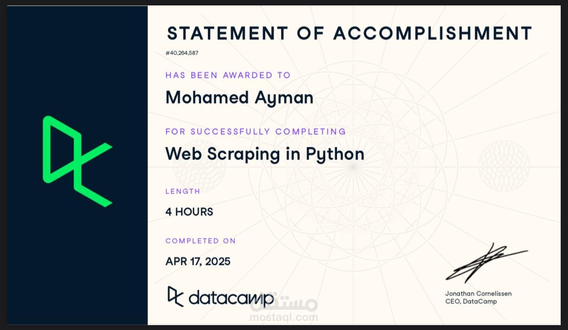 Web Scraping in Python