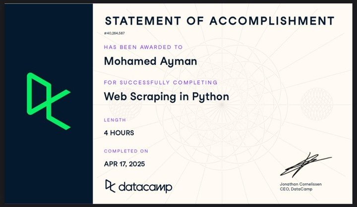 Web Scraping in Python