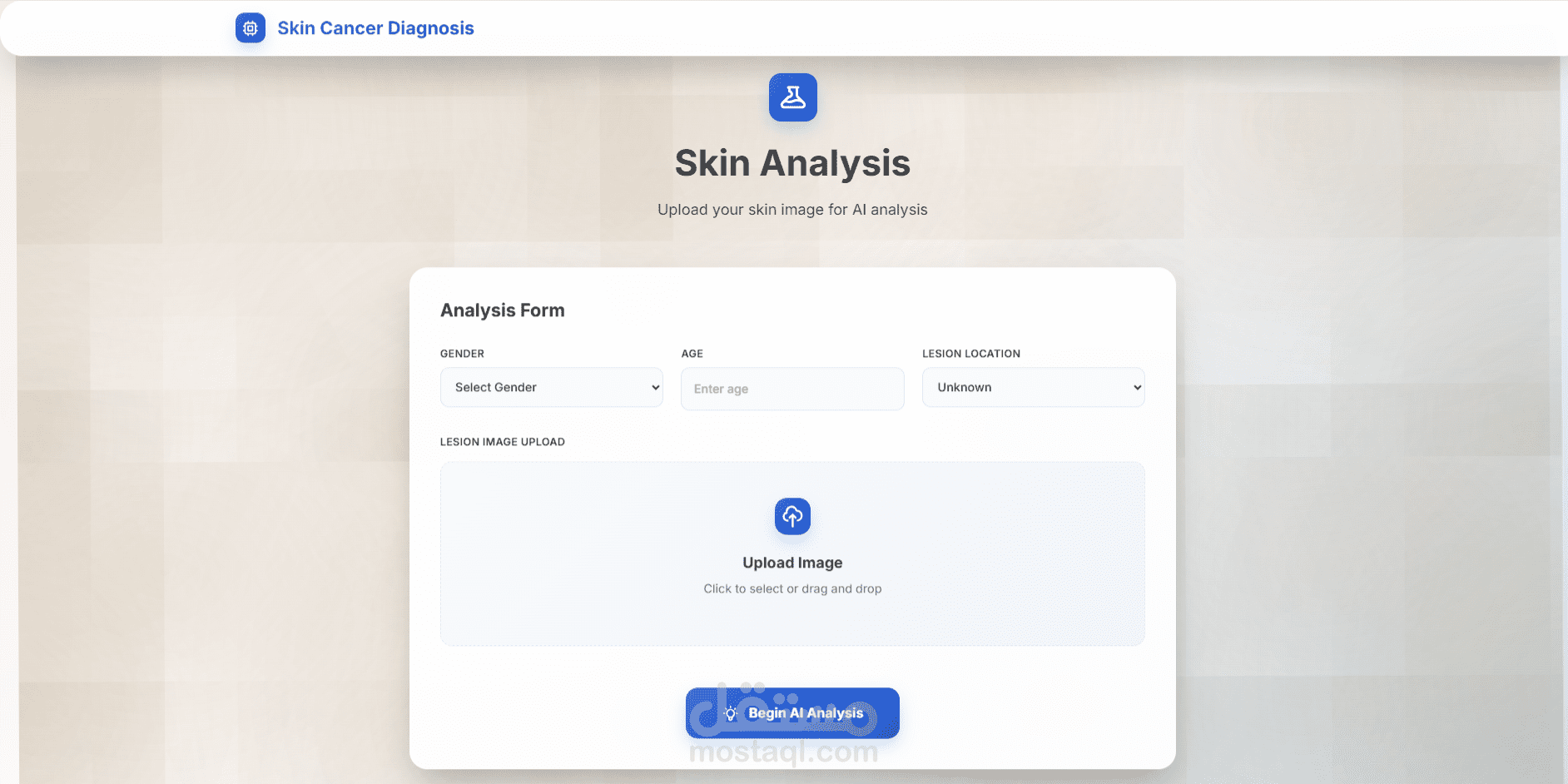 Skin cancer diagnosis