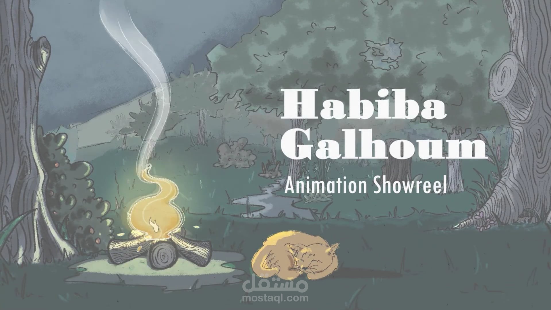 Showreel تحريك - تجميع لبعض اعمال التحريك ال2D