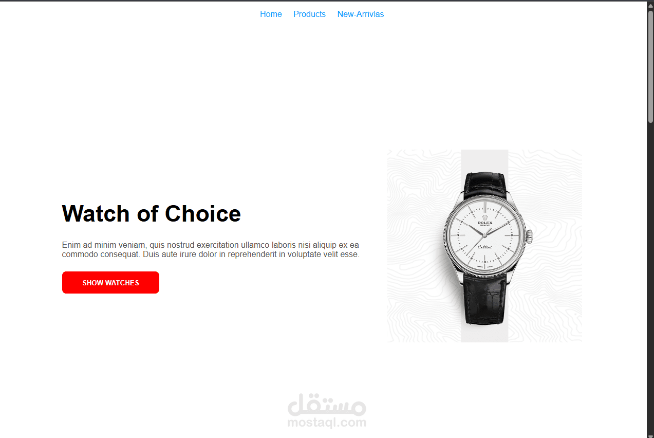 Watches Store