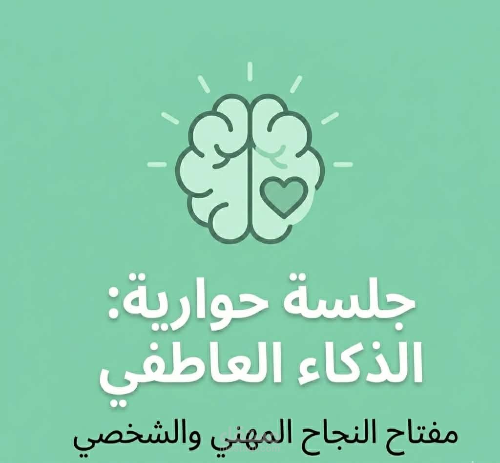 تأطير جلسة حوارية بعنوان: "الذكاء العاطفي: هل هو بوابة نجاح؟" ضمن منتدى وطني
