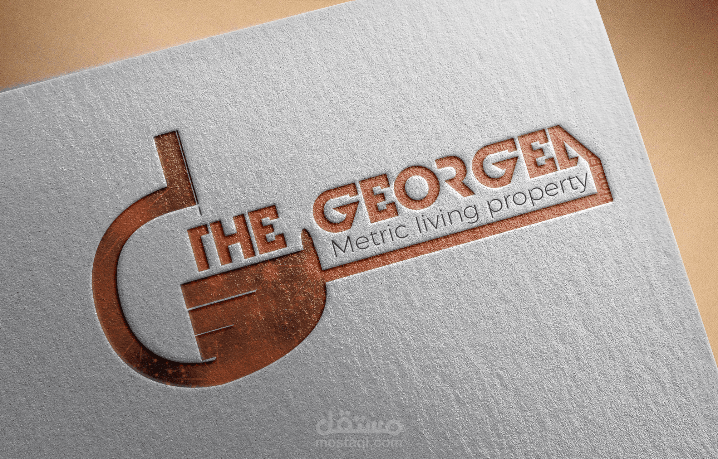 شعار لشركة The George