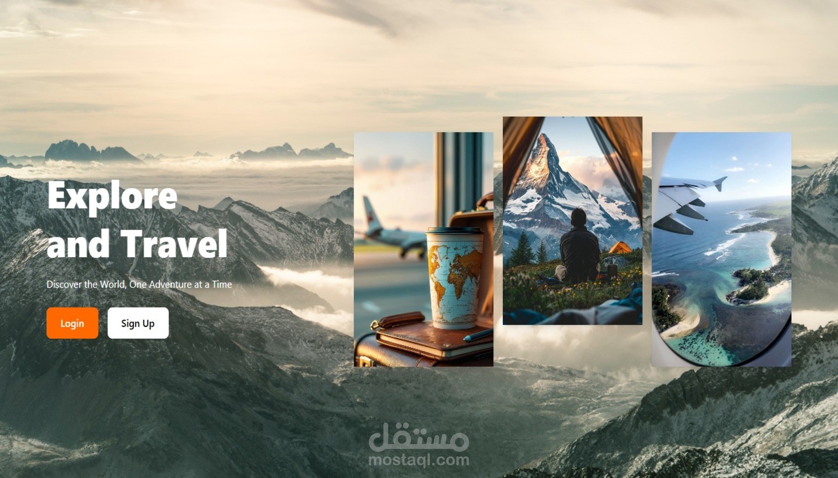 Wonderly Travel Agency مطور Frontend باستخدام React.js