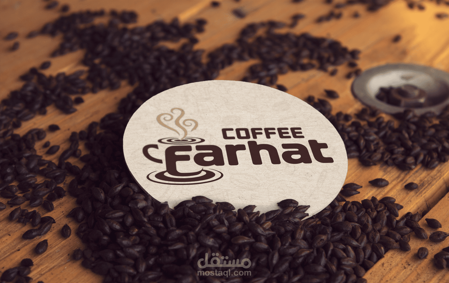 Coffee Farhat" Branding and Logo Design