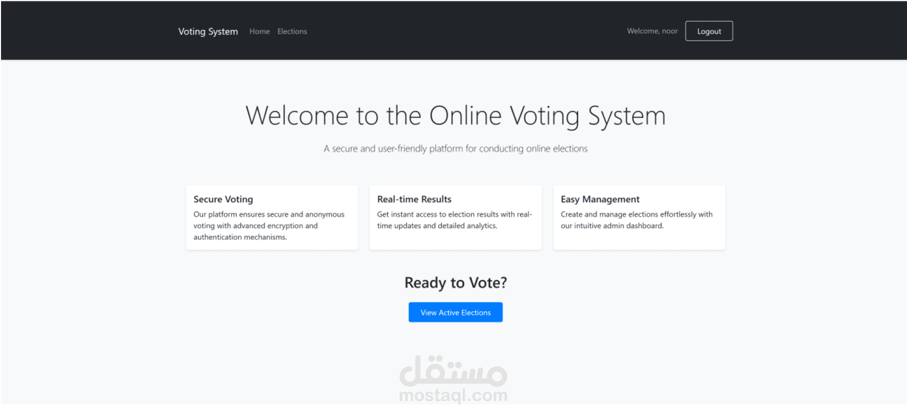 voting-System Website
