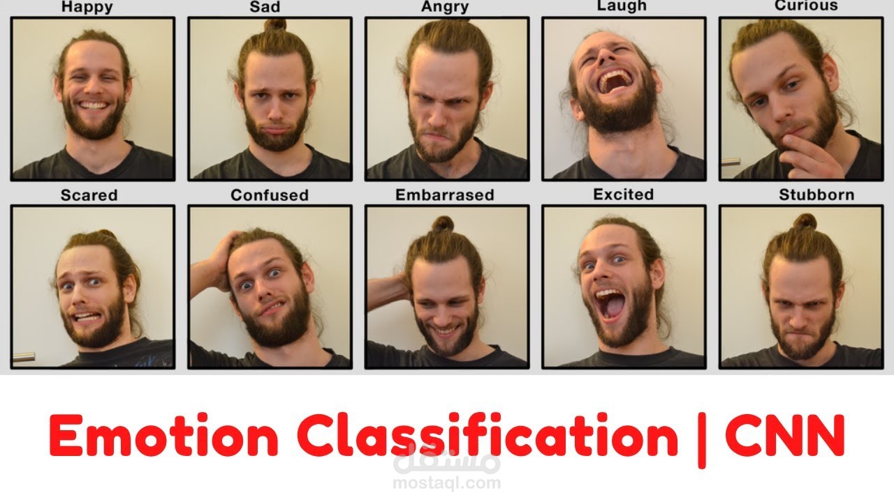 تصنيف المشاعر البشرية باستخدام YOLOv8