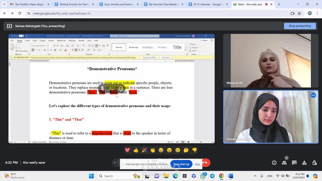 Paper airplanes Organization