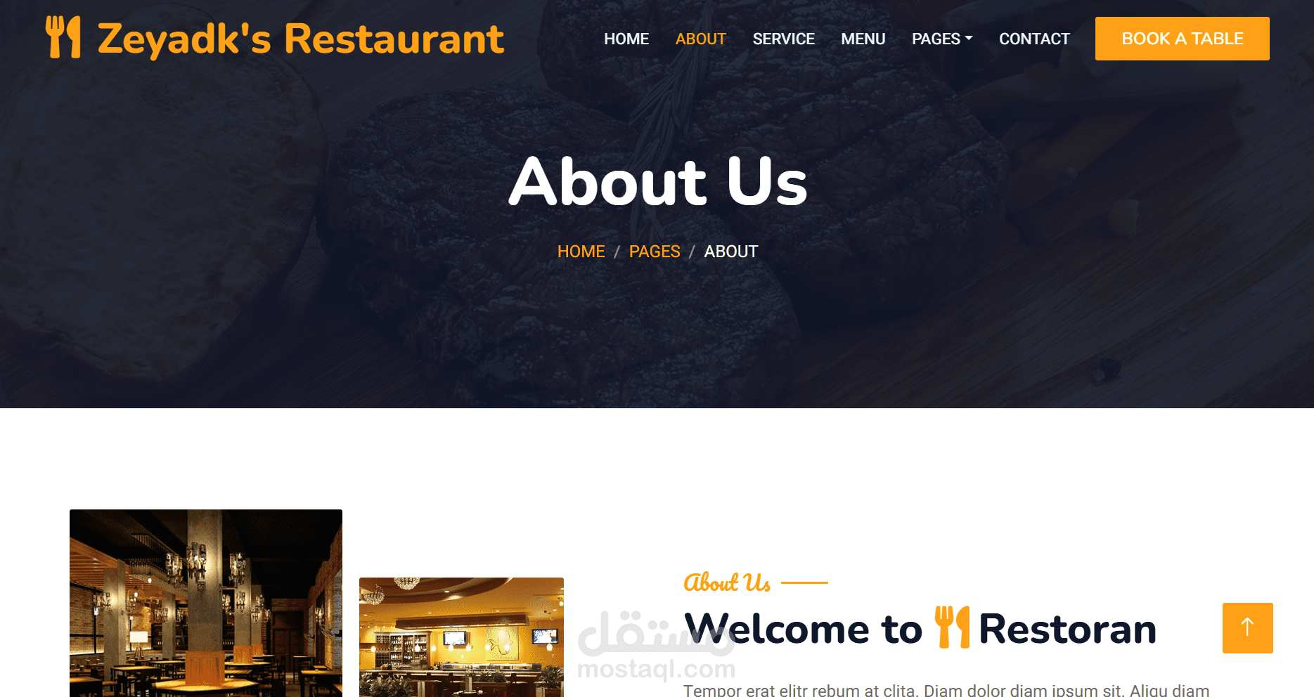 يقدم تجربة طعام استثنائية تجمع بين النكهات اللذيذة والأجواء الراقية. يتميز المطعم بخبرة سنوات في تقديم أشهى الأطباق، بفضل فريق من الطهاة المحترفين. سواء كنت تبحث عن وجبة فاخرة أو مكان مميز لقضاء وقت ممتع، نحن هنا لخدمتك!