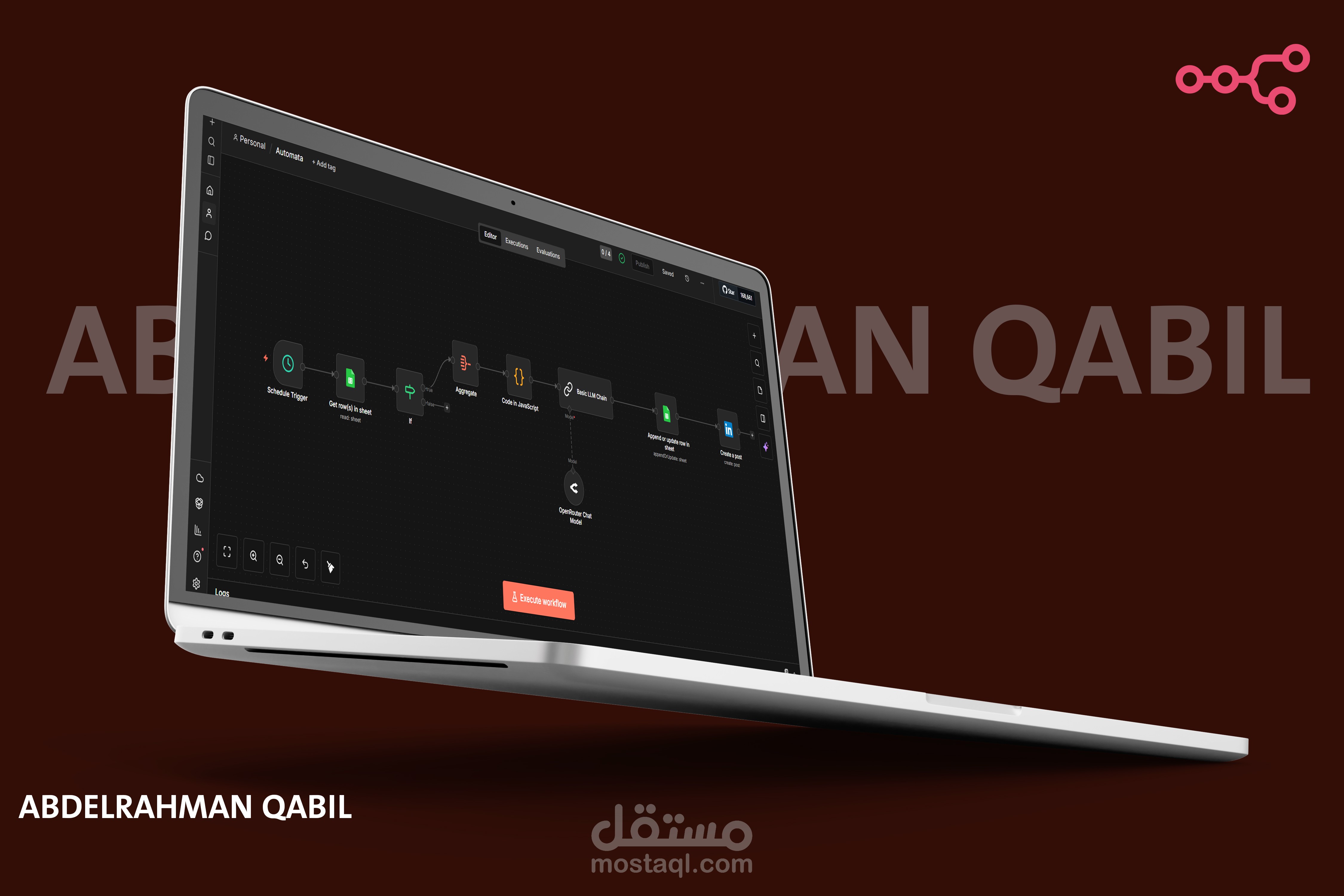 Automated LinkedIn Page Content System Using AI & Google Sheets