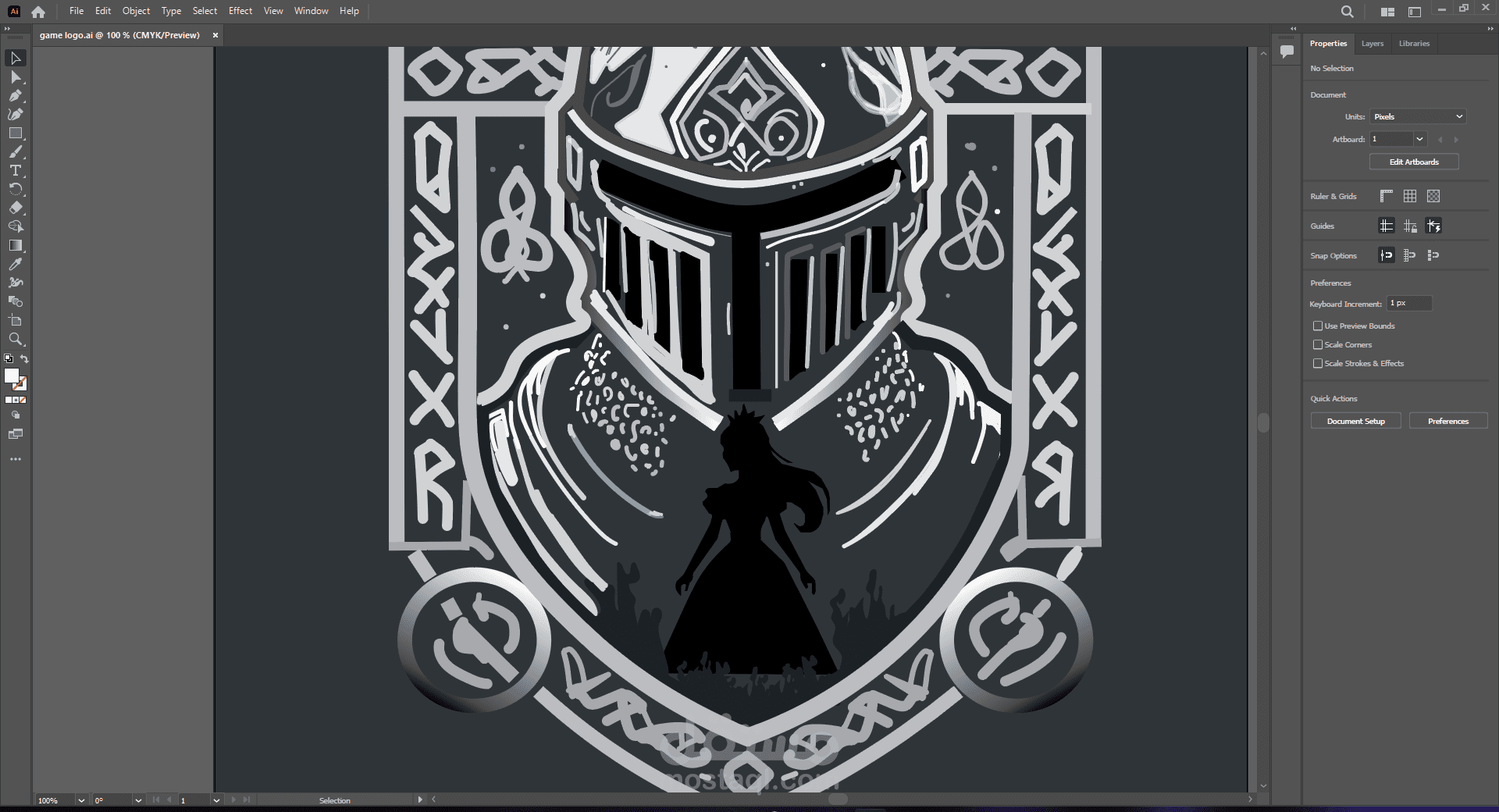 a game logo