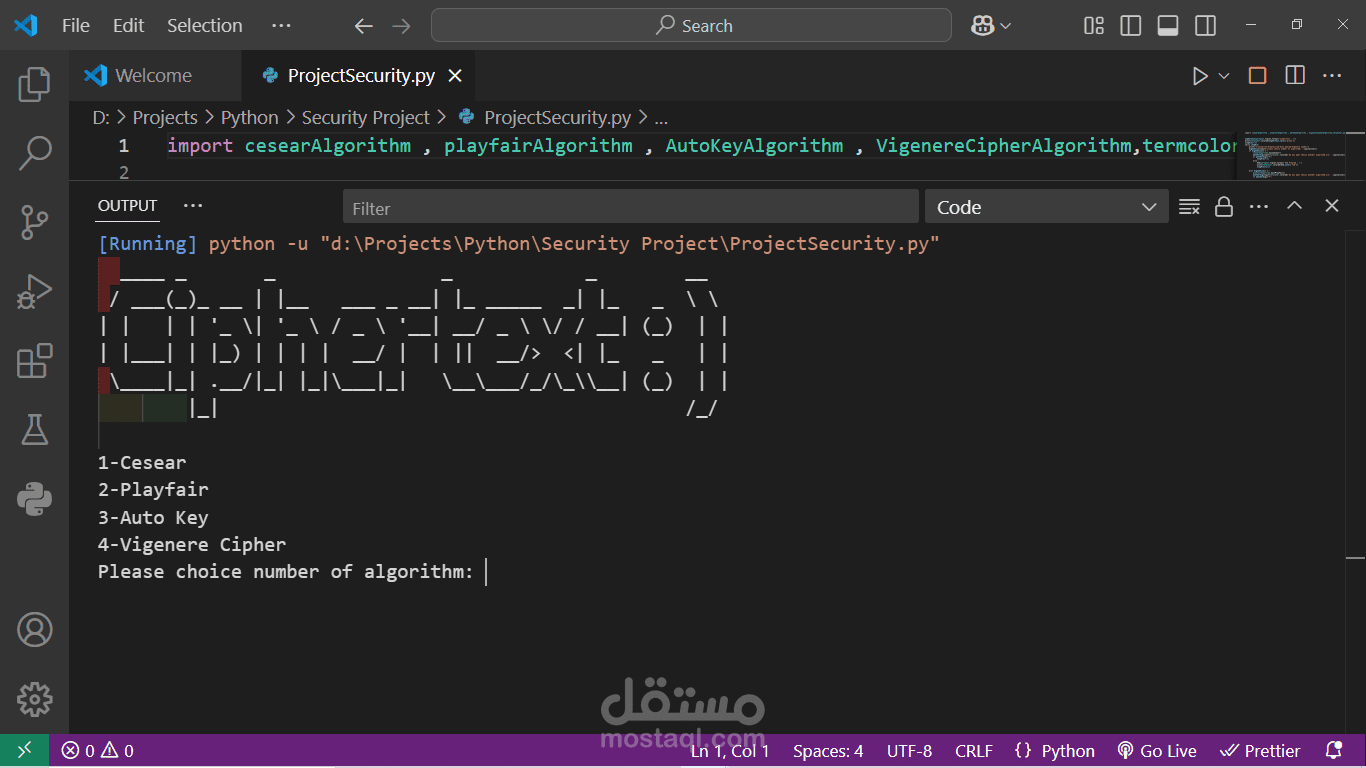 Security-Algrathims-Project