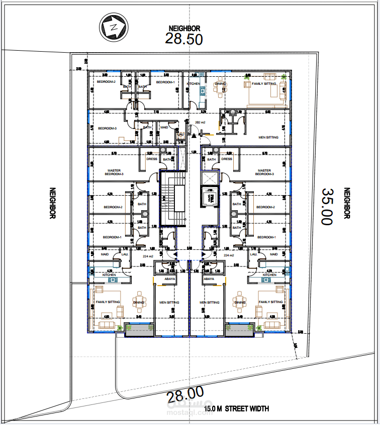 عمارة سكنية - المملكة العربية السعودية