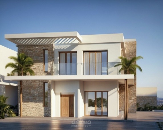 شاليه ريفي - مقترحات تصميمية