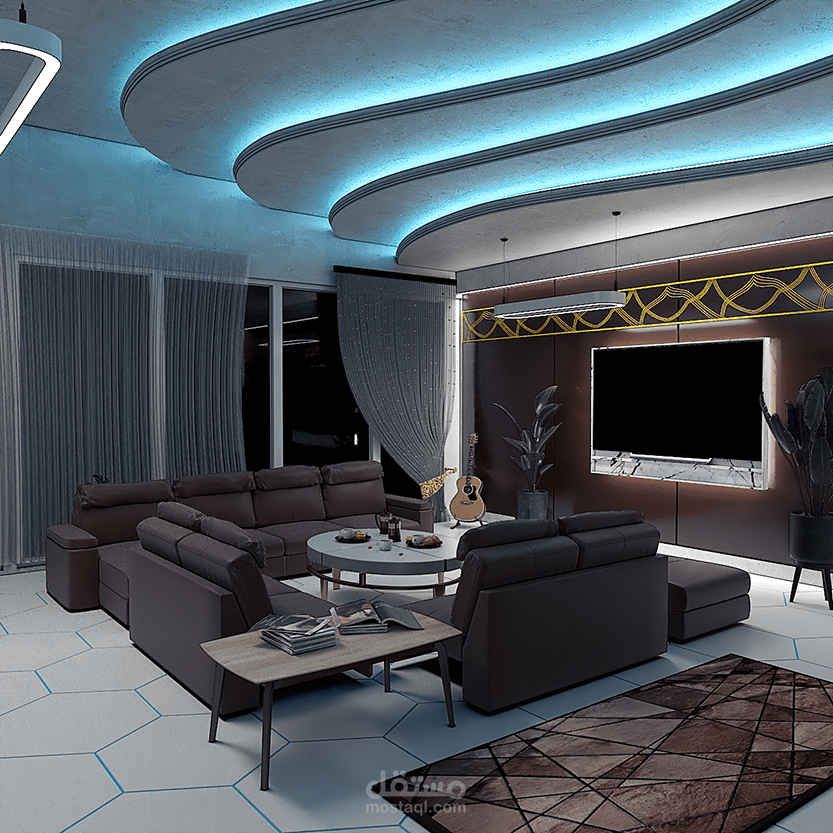 Modern living room