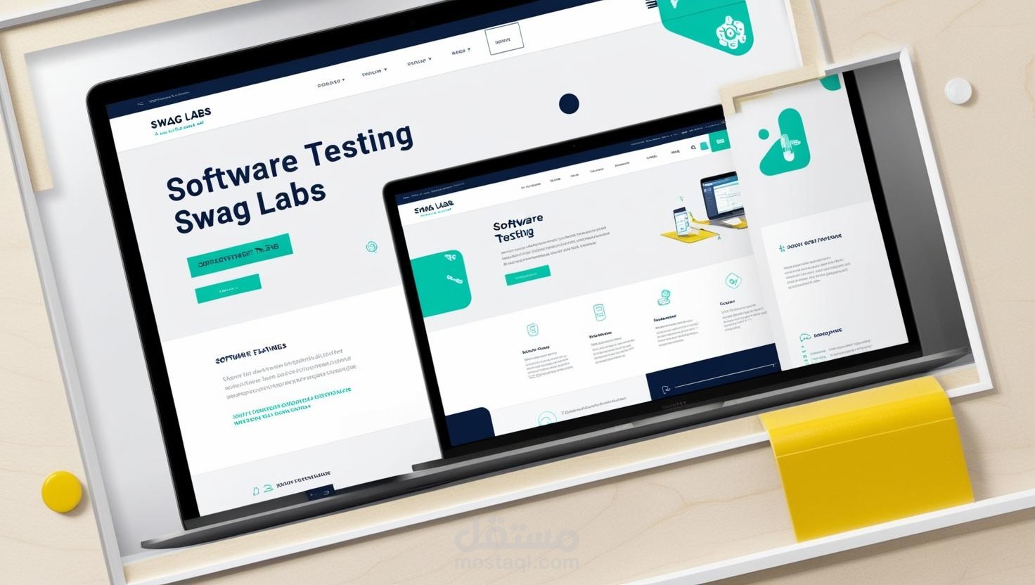 تصميم حالات اختبار لصفحة المنتج – متجر Swag Labs