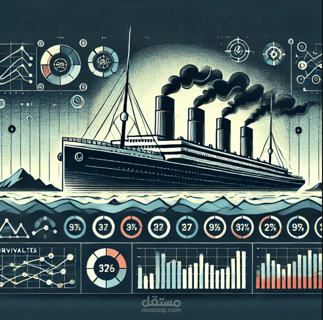 تحليل بيانات غرق سفينة التايتانيك - Titanic Dataset Analysis