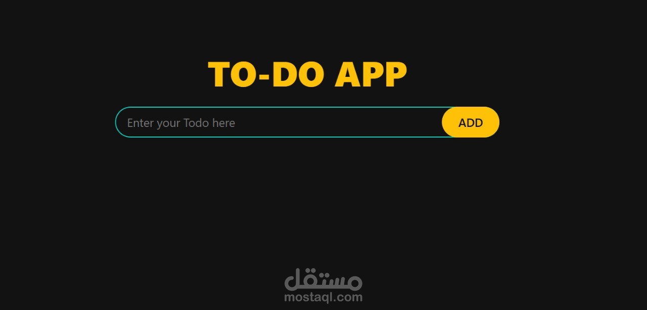 To-Do App