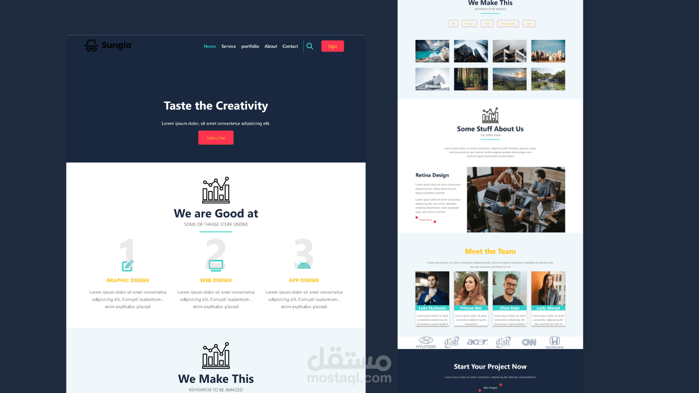 موقع شركة Sungle