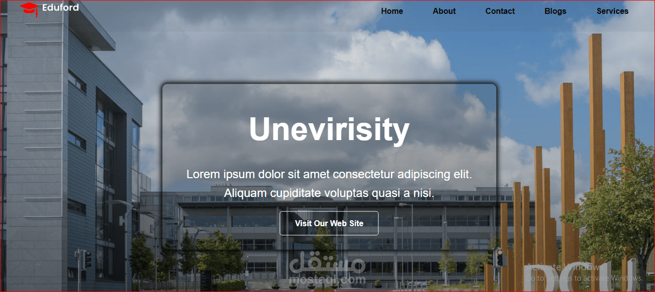 responsive template by HTML , CSS
