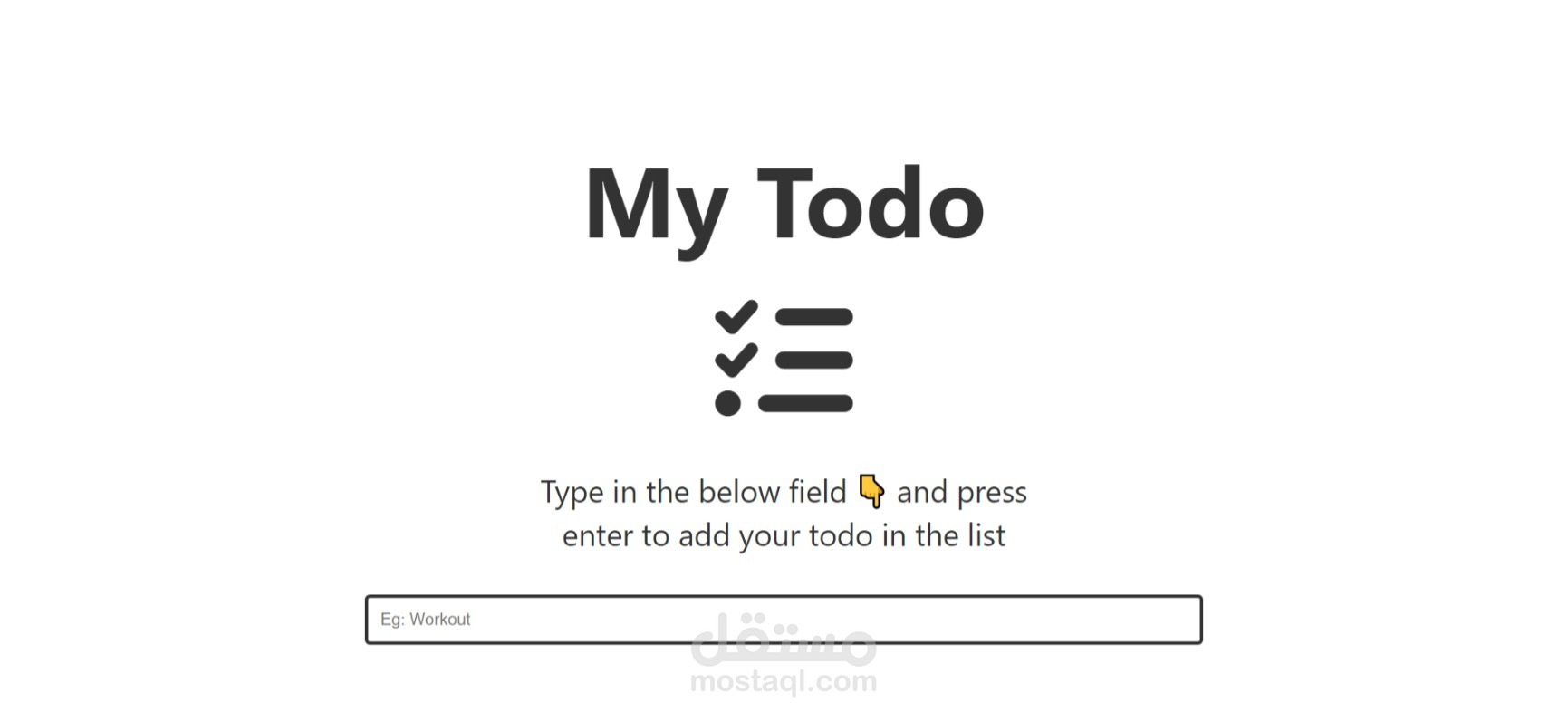 Todo app