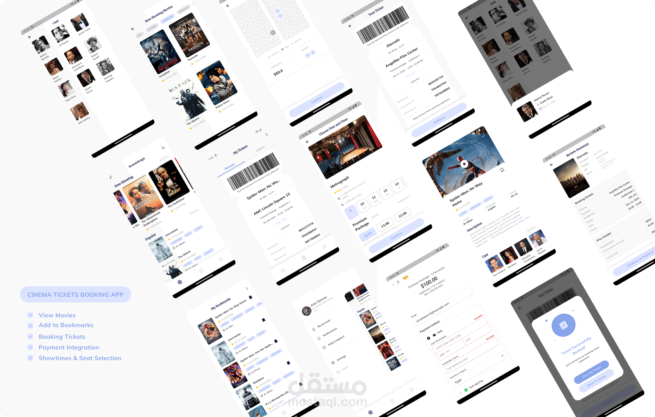 Cinema Tickets Booking App