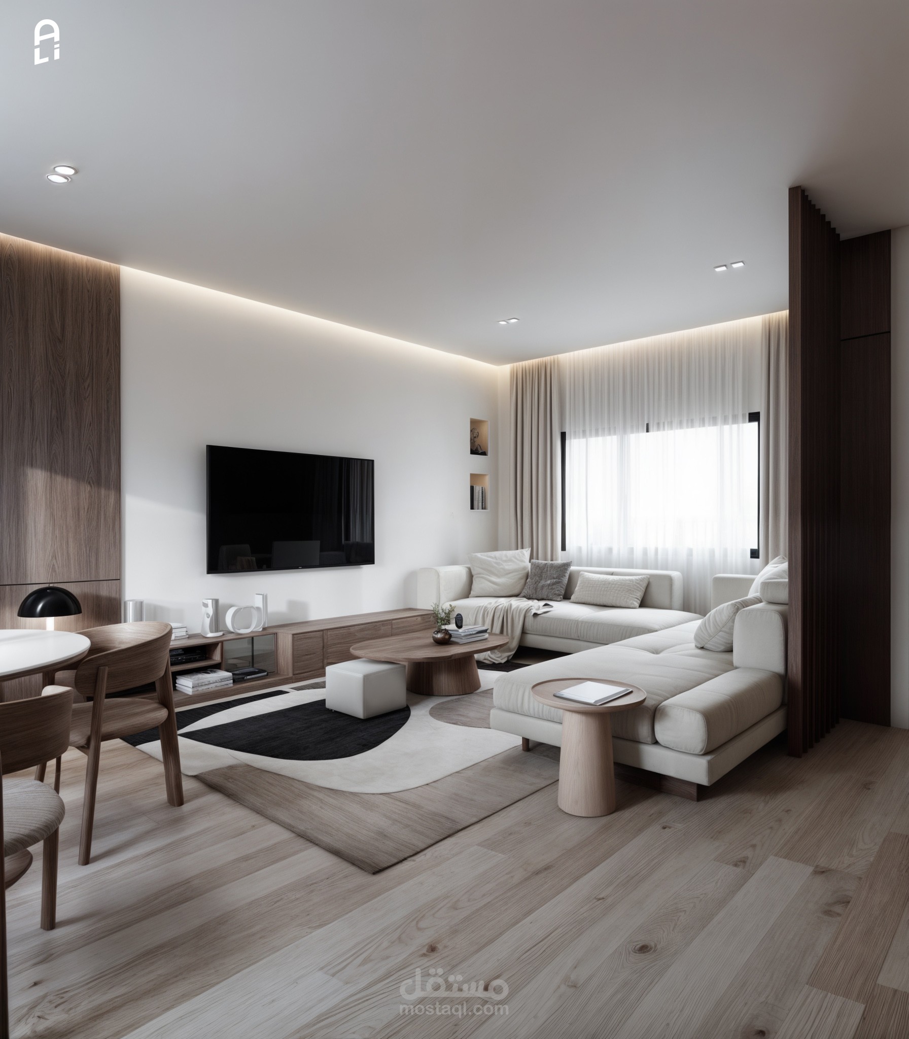 Modern Minimalist Apartment Design