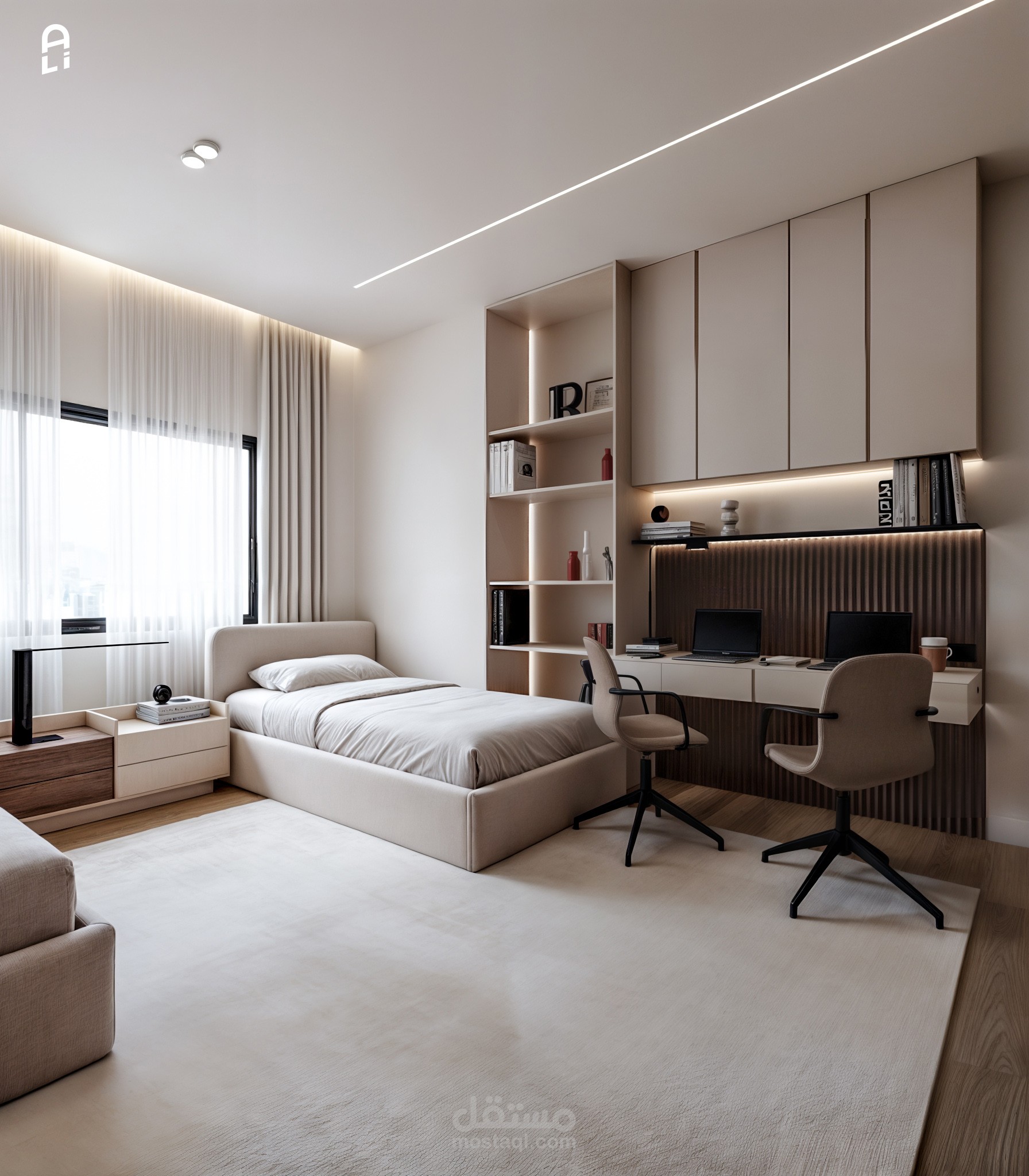 Modern kids bedroom
