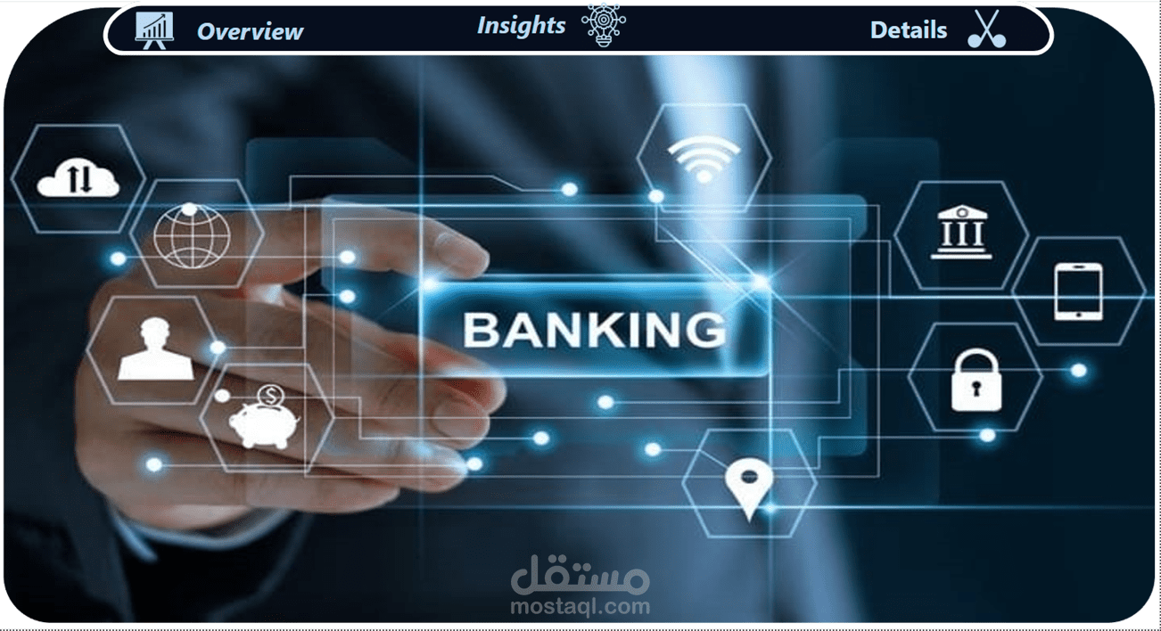 تحليل بيانات البنوك