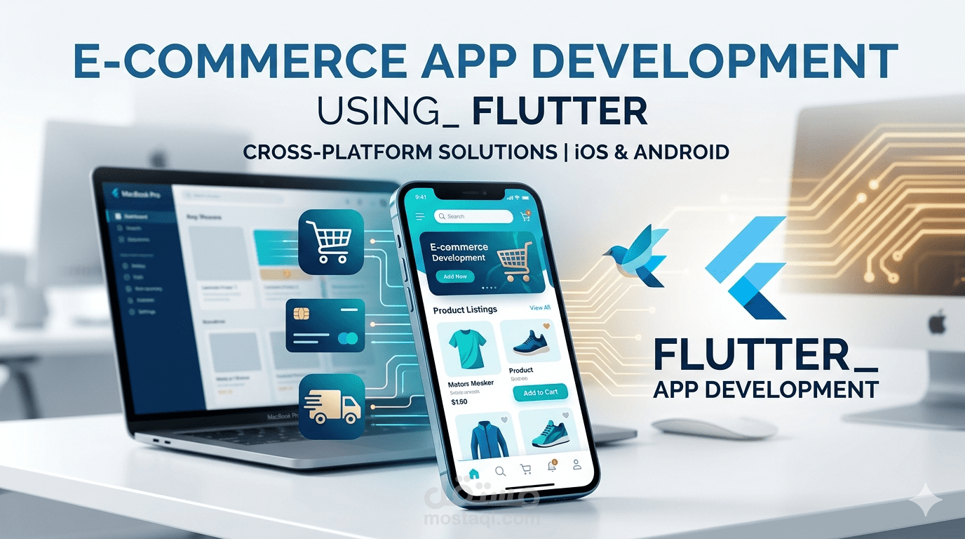 برمجة وتطوير تطبيقات الجوال والمنصات الالكترونية المتكاملة | Full-Stack Mobile Development