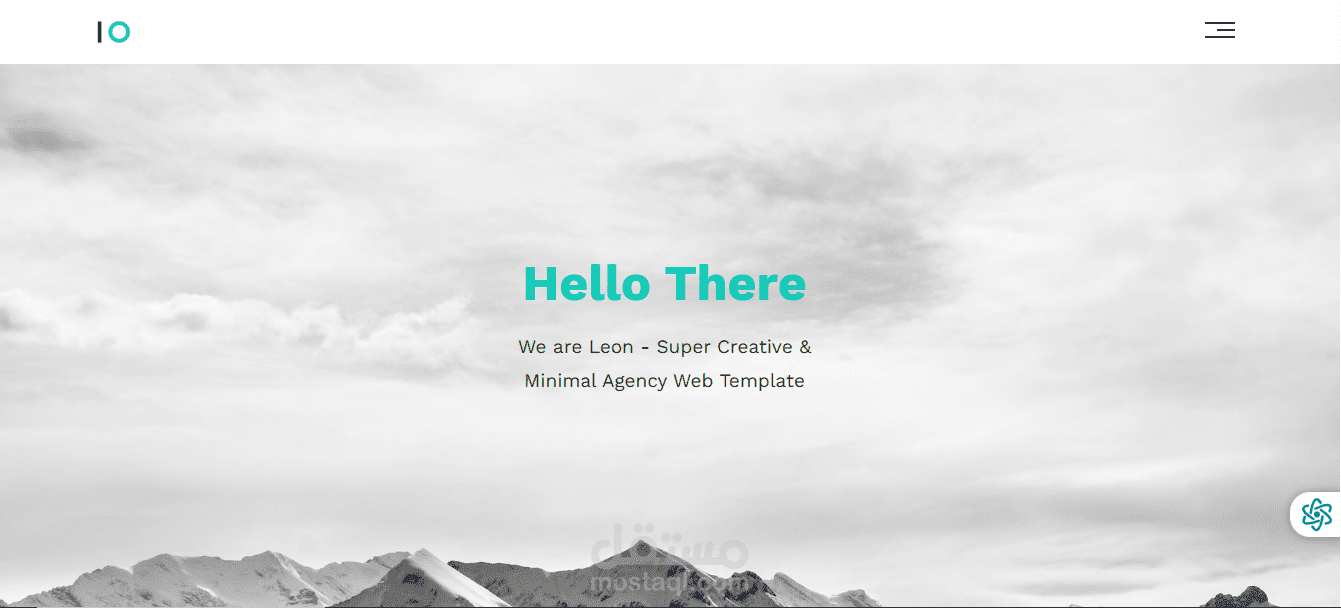 Leon-Super Creative & Minimal Agency Web Template