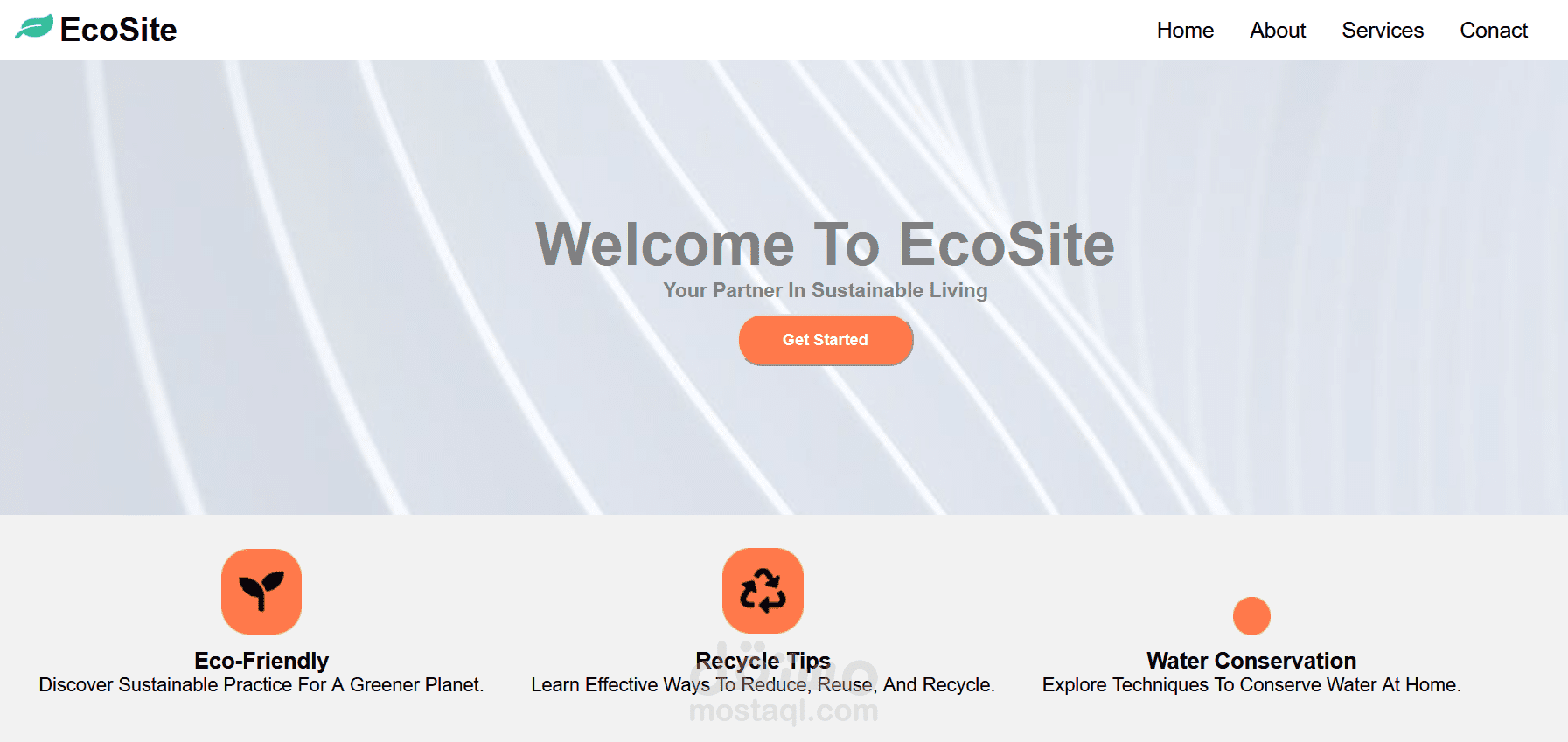 A website dedicated to encouraging sustainable lifestyles