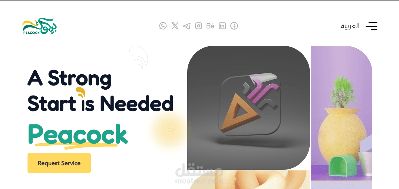 موقع بروفيلو خاص بشركة