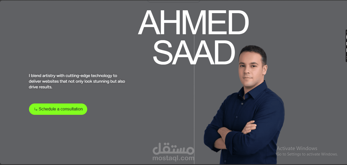 موقع بورتفوليو سريع وتفاعلي باستخدام ووردبريس