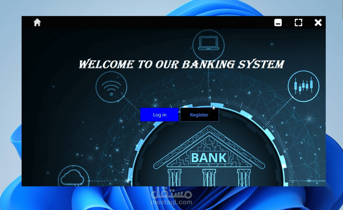 برنامج ديسكتوب نظام بنكي