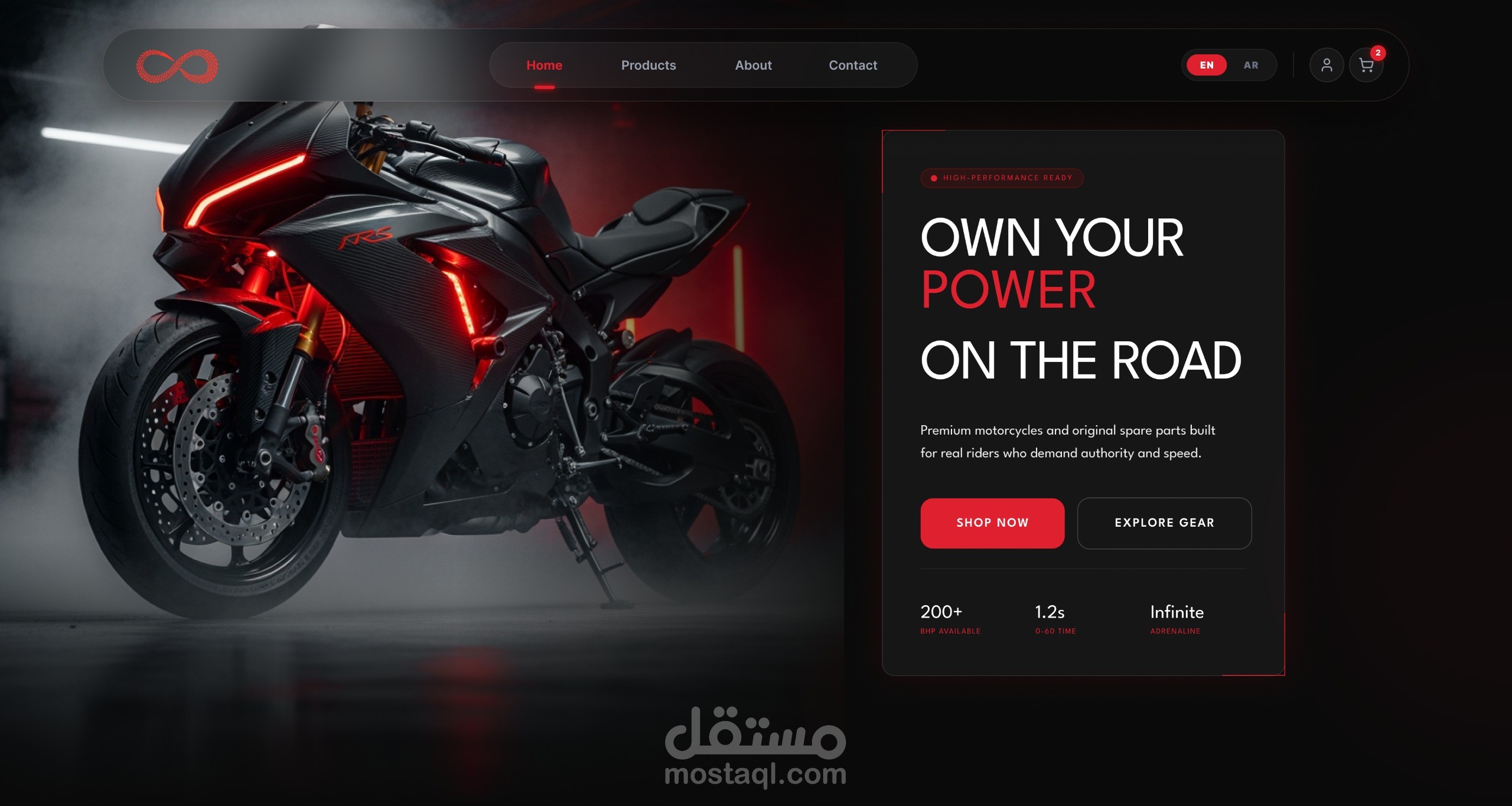 منصة تأجير وخدمات الدراجات النارية | Infinity Motorcycles Qatar