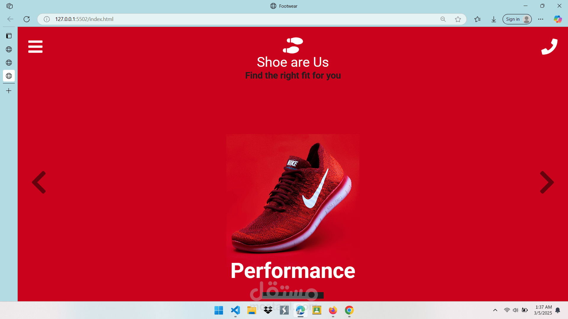 shoes website