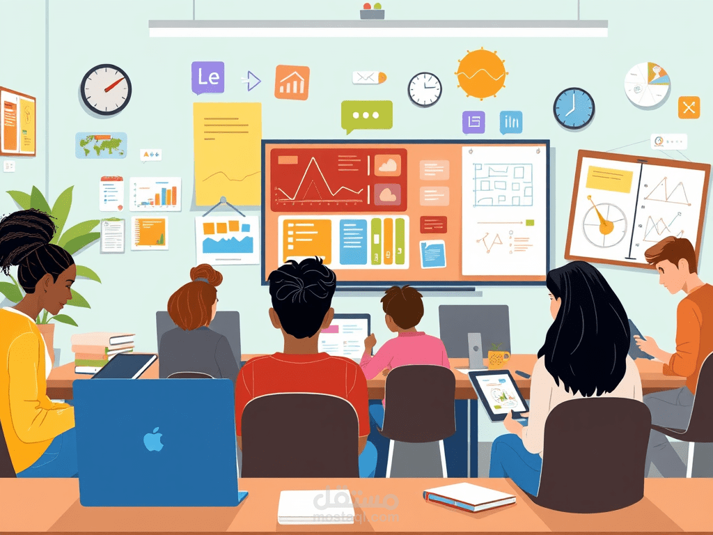خدمة تصميم دورات تعليمية مبتكرة