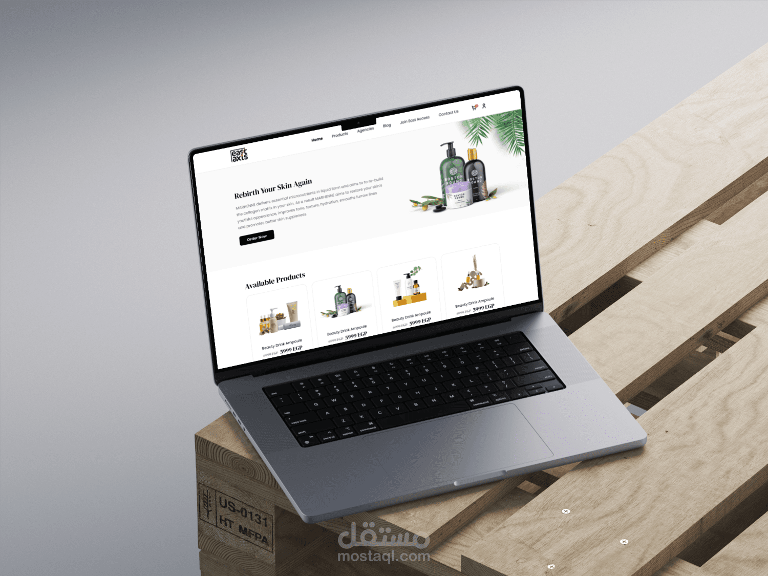 E-commerce brand websites