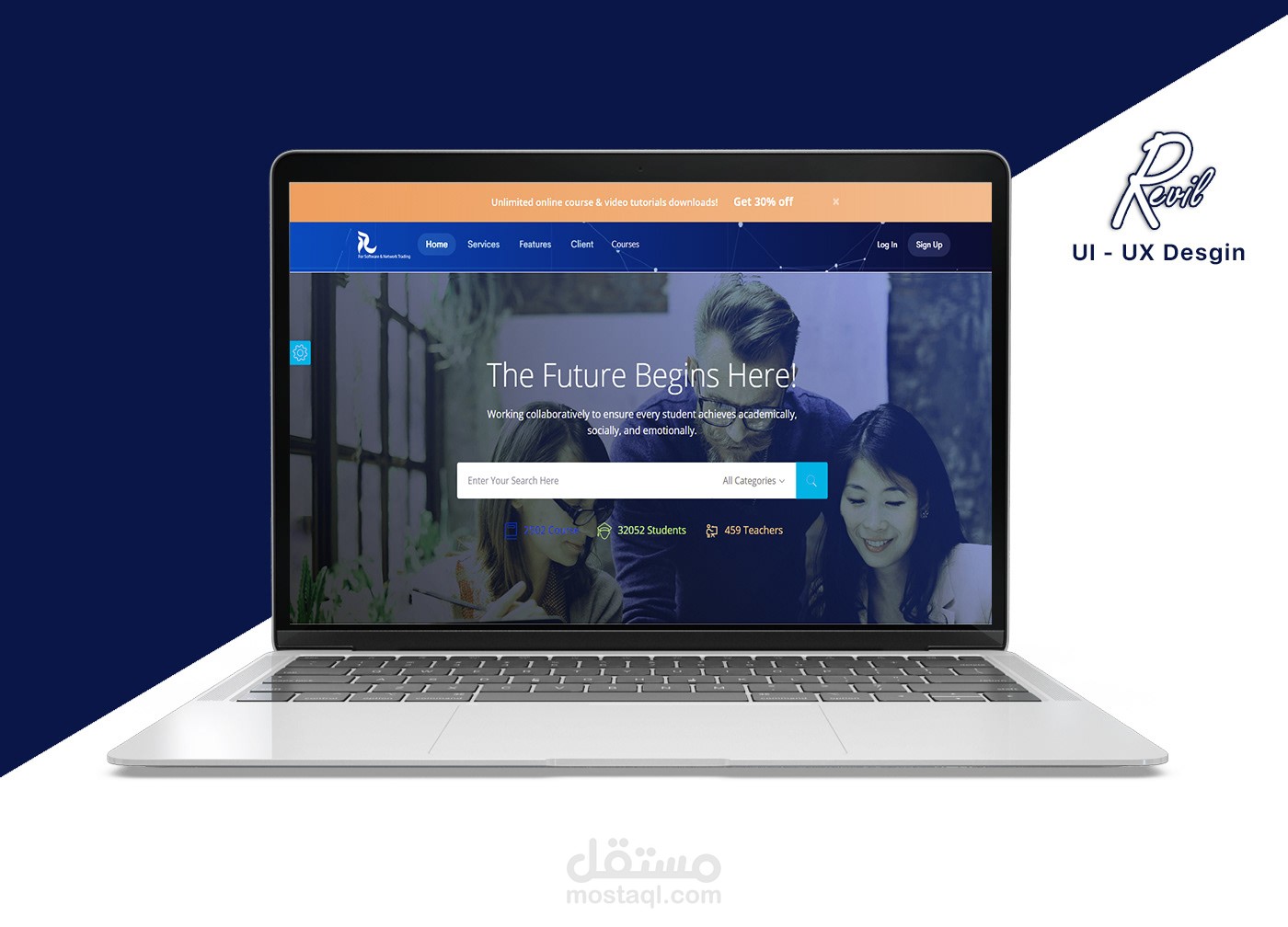 Online Courses Website