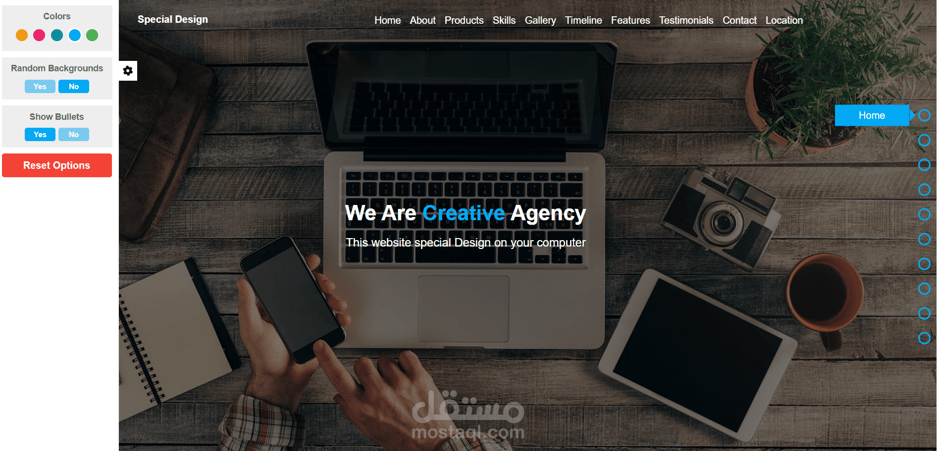 website